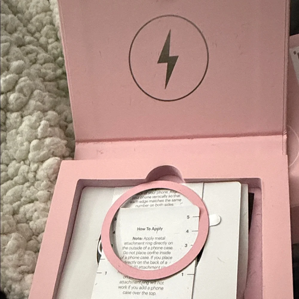 Pink Clutch Portable Charger